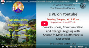 Consciousness, Communication, and Change